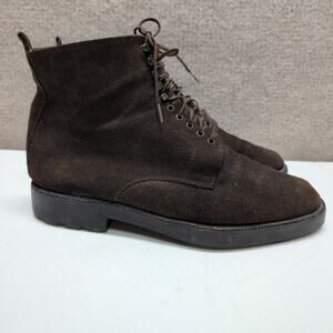 Stephanie Kélian Women's Chukka Suede Boots Size 10.5 Vintage Made In France